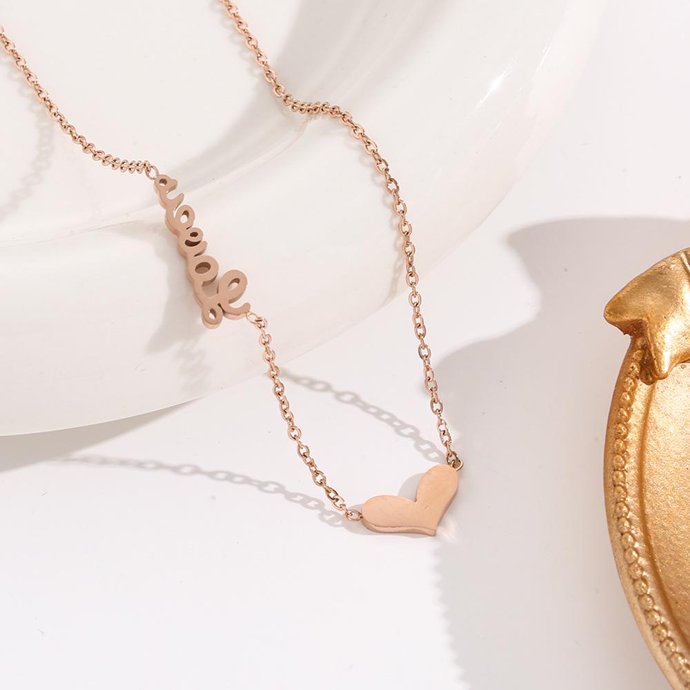 Elegant 18K Plated Titanium Steel Cross Necklace for Women - Light Luxury Clavicle Chain That Resists Fading