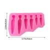 Easter Bunny Carrot Silicone Mold Chocolate Cupcake Baking Fondant Cakes Decorating Tool Themed Party Rabbit Cute Decorations