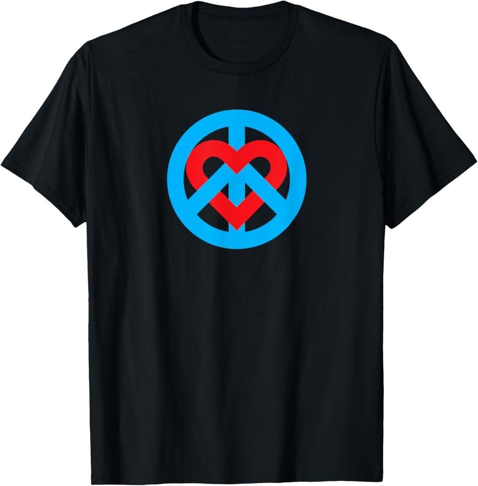 Футболка с иконкой Мира и Любви 4XL