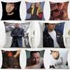 D-Donnie Wahlberg Kissenbezug Waschbar Leinen Kissenbezug Weich Für Tägliches Sofa Bett Wohnzimmer Dekoration
