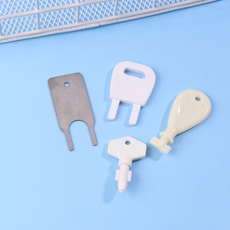 1Pcs Toilet Paper Soap Dispenser Box Lock Plastic Keys Master Tools Part Replacement Accessories For Hotel Home Bathroom
