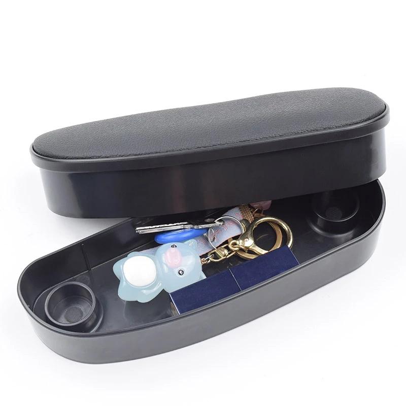 Depozitare Cotieră funcțională Ușa mașinii Piele PU Pernă pentru braț Suport pentru cot Tampă de înălțire a brațului Organizator interior auto