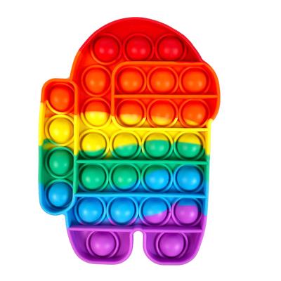 ROBOT PLAZA Push Pop Bubble Toy Educational Toy Children's (Alien)