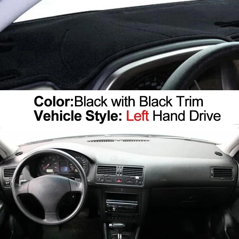 Auto Armaturenbrett Abdeckung Rutschfeste Matte Für VW Jetta A4 MK4 Bora 1998 - 2005 Golf 4 MK4 1997 Auto Armaturenbrett Matte Sonnenschutz Matte Anti-UV Kissen