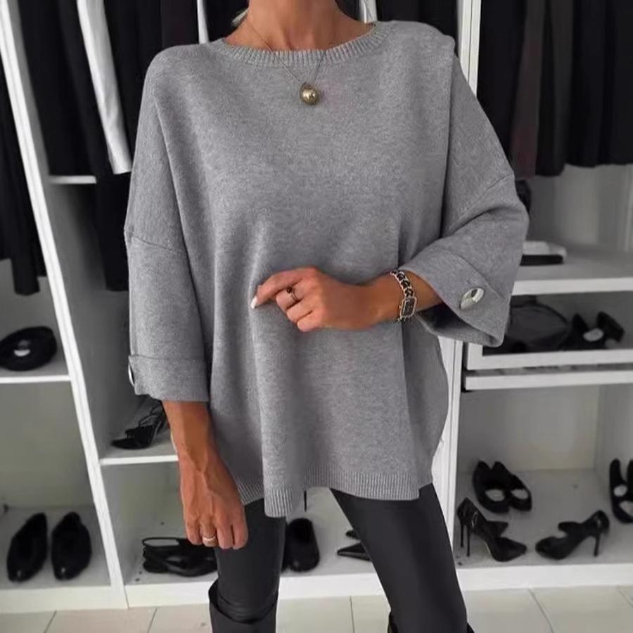 Autumn Ladies New Crew Neck Casual Top