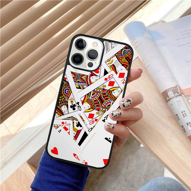CASINO PLAYING CARD COLLECTION Phone Case Cover For iPhone 17 Air 15 16e 14 13 12 Pro Max 11 Pro Max Plus Coque