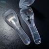 Transparent Plastic Razor Travel Case, Portable Shaver Protective Cover with Ventilation Slots for Travel & Bathroom