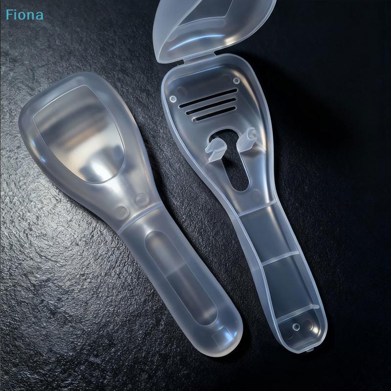 Transparent Plastic Razor Travel Case, Portable Shaver Protective Cover with Ventilation Slots for Travel & Bathroom