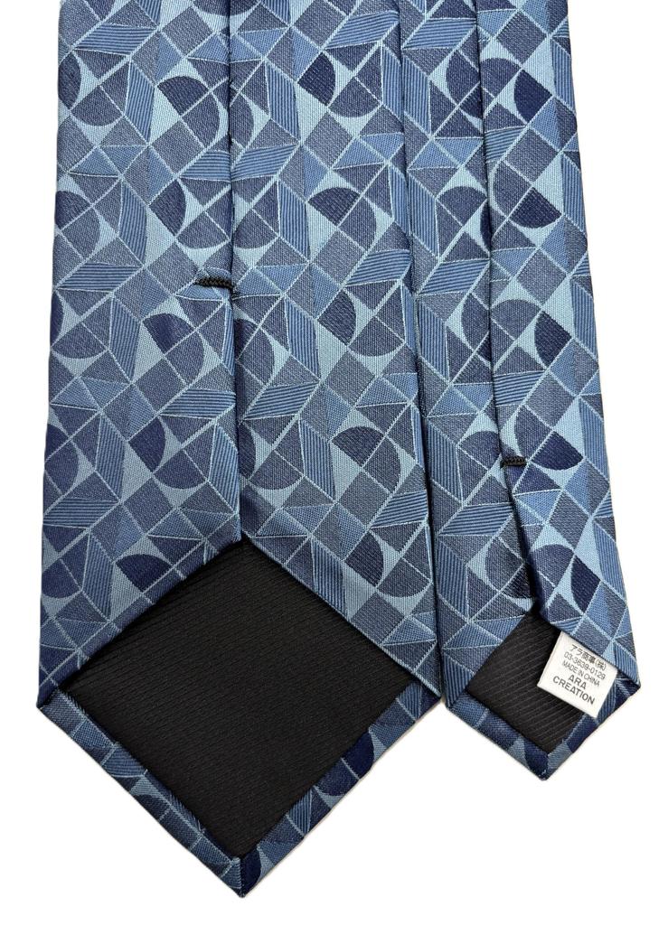 [Hiroko Koshino Homme] Men's Brand Necktie 003254-20000-3016 Navy Blue Made in Japan FREE (FREE Size)