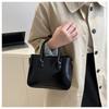 Modische ein Schulter Crossbody einfarbige Lackleder tragbare kleine quadratische Tasche trendige neue Damen Tasche PU lässige einfache trendige Tasche