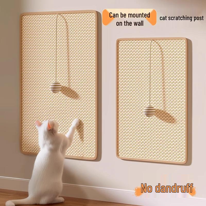 Sisal Cat Scratching Board - Durable, Non-Shedding Claw Pad for Cats & Kittens