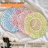 Elastic Reusable Waterproof Shower Cap for Women - Spa, Beauty, Hairdressing