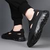Men's Sandals Summer Hollow Hole Shoes Outdoor Non-slip Breathable Casual Pig Cage Shoes Men's One-pedal Beach Shoes