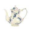 3 teile/satz Vintage Floral Tee-Set, Teetassen (240ml), Teekanne (900ml), China-Teeservice, Teeservice, Teetassen- und Untertassen-Set für Erwachsene, Porzellan-Teeservice