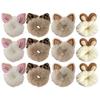 Autumn Winter Plush Cat Ear Hair Ring Female Cute High Elasticity Children Hair Rope Simple Hair Accessories