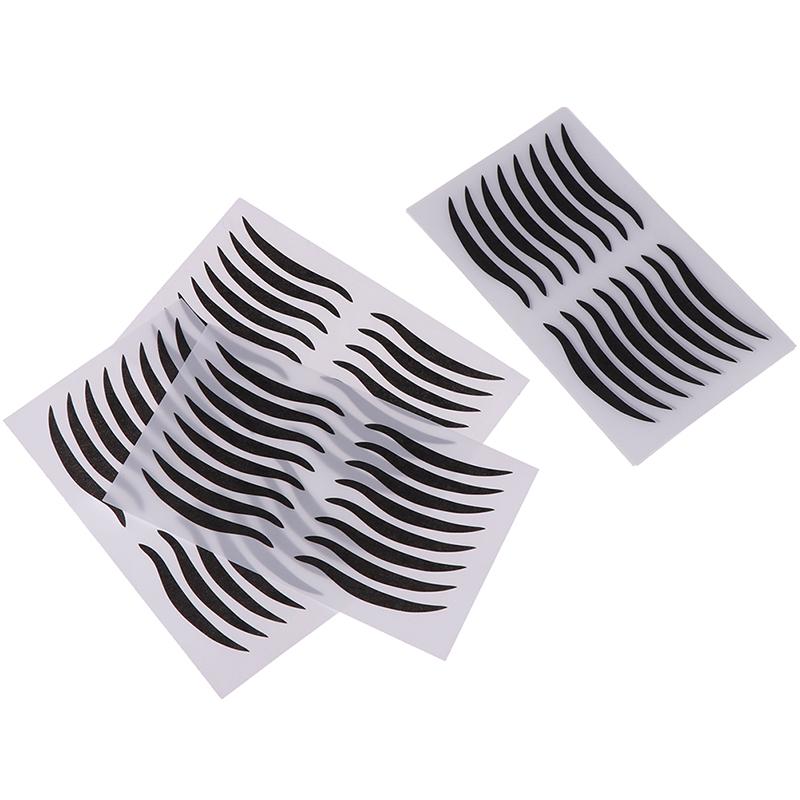 Exquisite Tragbare Band Schönheit Augen Aufkleber Make-Up-Tool Universal Eyeliner Aufkleber Auge 10 Teile/beutel