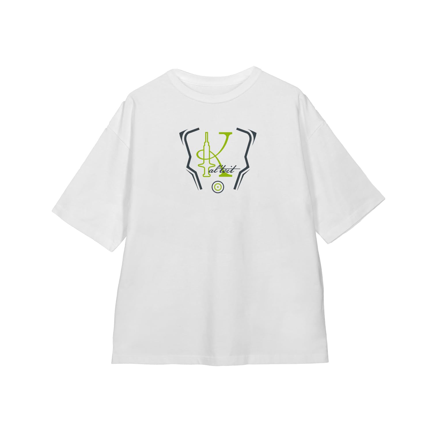 

Arknights Original Illustration Shopping Ver. Kelsey Wearing Big Silhouette T-Shirt, Unisex XL Size