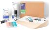 LOUKIN Mini Whiteboard Set of 12 A4 300 X 220mm Kids Notebook Type Desktop Mini 12 Board 12 Double-Sided (Includes Whiteboard, Markers, Erasers)