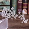 Strass-Stern-Haarreif Haarreif Diadem Krone Braut Hochzeits-Haarschmuck