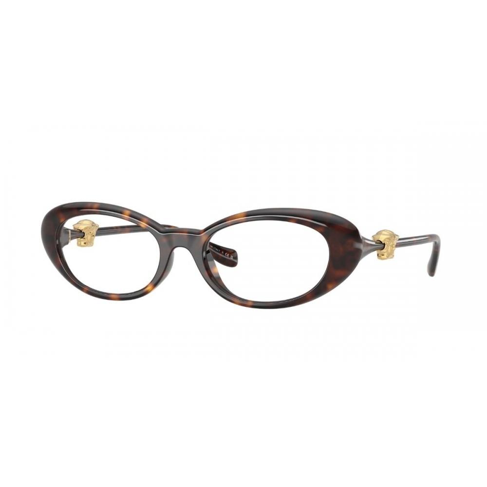 Versace Ve3381u 108 Women Eyeglasses Dark Tortoise/50-18-140