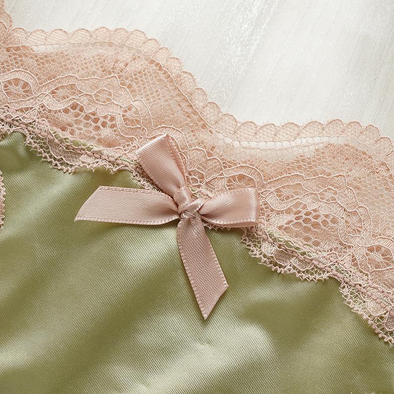 Lenjerie de corp pentru femei, confortabilă, respirabilă, chiloți pentru damă, lenjerie intimă cu dantelă franțuzească, întrepicior din bumbac pur, chiloți tanga sexy din satin