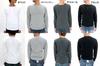 Avirex Langarm Henley Uni Größe Schwarz Herren T-Shirt, Farbe, Gerippt, S,