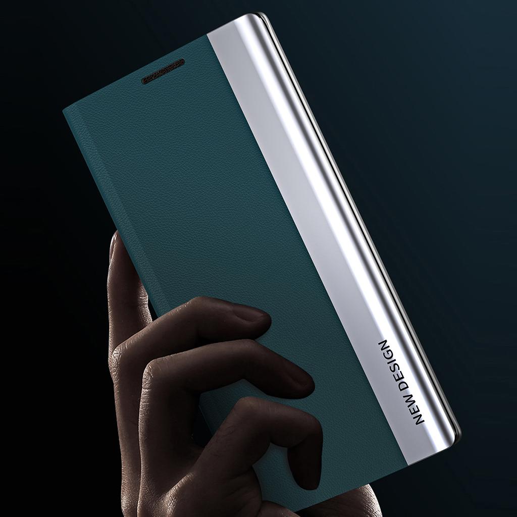 For Honor 400 Lite Deksel Antidrop Lær Telefondeksel med Stativ