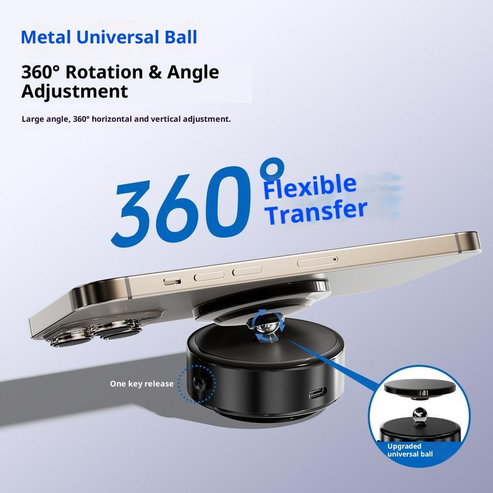 360 Degree Adjustable Magnetic Phone Holder Suction Cup Mount Car Dashboard Cellphone Stand