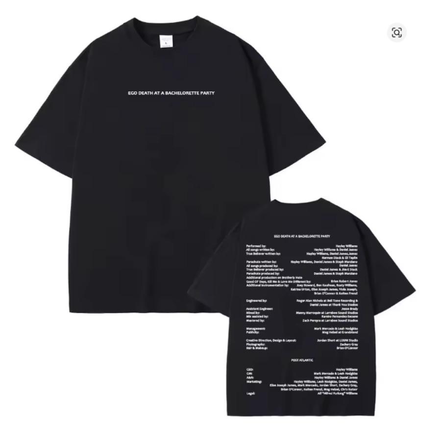 Hayley Williams Merch Graphic Tshirt Highquality Short Sleeve Summer Oneck Comfortable Streetwear Harajuku Y2k Unisexs Clothing
