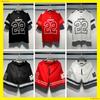 Nieuw T-shirt met korte mouwen nummers22Nee. 10 jersey voetbaluniform mesh sport casual shorts koppelset