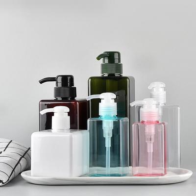 100-650 ml čtvercová láhev tekutého mýdla šlehaná pěna Points šampon na stáčení sprchového gelu pumpička na láhve dávkovač mýdla