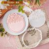 Christmas Fondant Biscuit Mould Xmas English Letter Embossing Stamp Dessert Cake Decoration Acrylic Pastry Cookie Cutter Tools