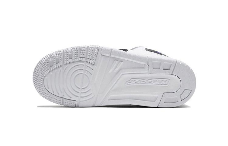 Jordan Zapatillas de Baloncesto para Niños Courtside 23 Concord Antideslizantes Amortiguación Resistente a la Abrasión Caña Media AQ7734-104