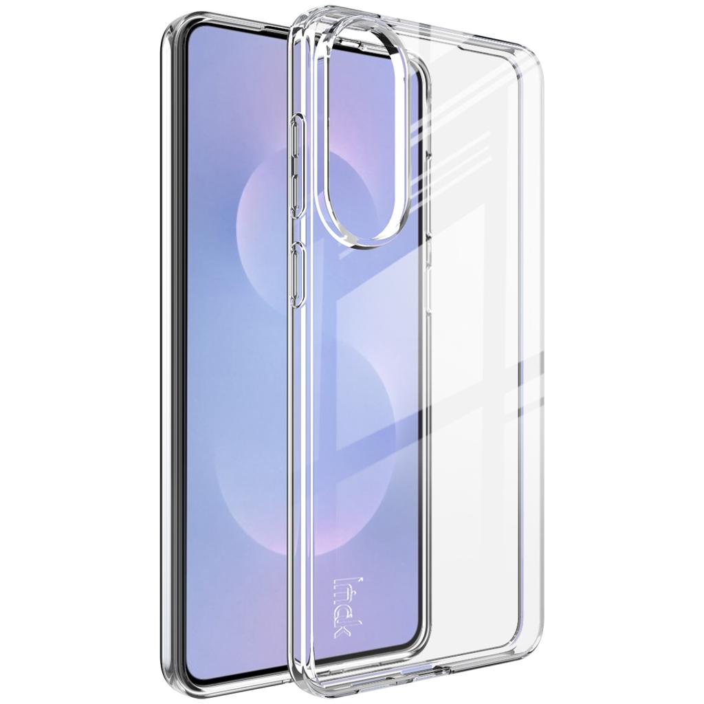 IMAK UX-10 Series For Samsung Galaxy S25 Edge Clear Phone Case Soft TPU Mobile Back Cover