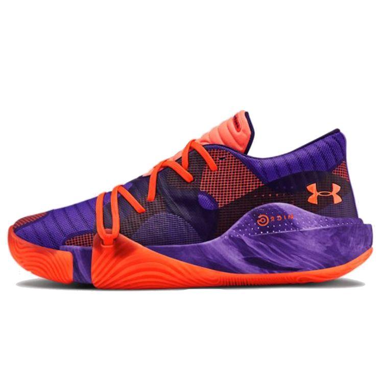 

Мужские кроссовки Under Armour Anatomix Spawn Low VooDoo Фиолетовый Оранжевый Черный 3022384-502