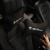 Fashion Car Seats Neck Pillow Headrest Shoulder Pad Accessories For Alfa Romeo Giulietta Mito Giulia Stelvio Brera 147 156 159