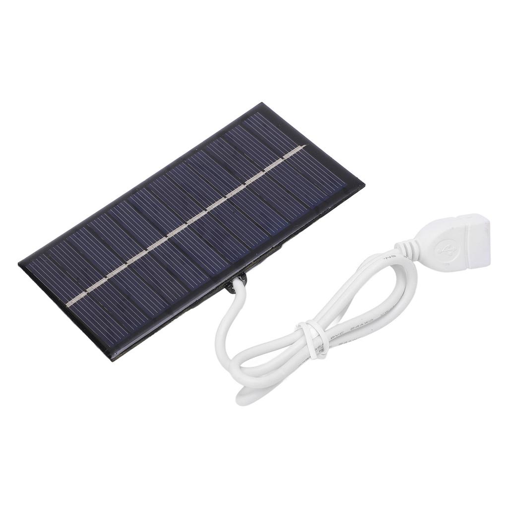 1W 6V Solar Charger Panel Portable DIY Solar Charger Board Solar Cell for Mobile Phone Home Lighting