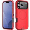 Armor Shockproof Defender Cover For iPhone 11 12 13 14 15 16 17 Air Plus Pro Max For Magesafe Magnetic Wireless Charge Case