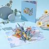 3D Butterfly Flower Bouquet Card - Creative Gift for Mother's Day & Birthdays