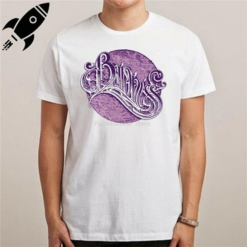 men cotton tshirt Baroness Purple Metal Rock Band Logo MenS White TShirt Size S M L Xl 2Xl 3Xl Summer Tee Shirt S