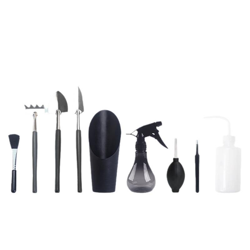 Succulent Planting Tool Set: Gardening Supplies & Bonsai Tools with Watering Can
