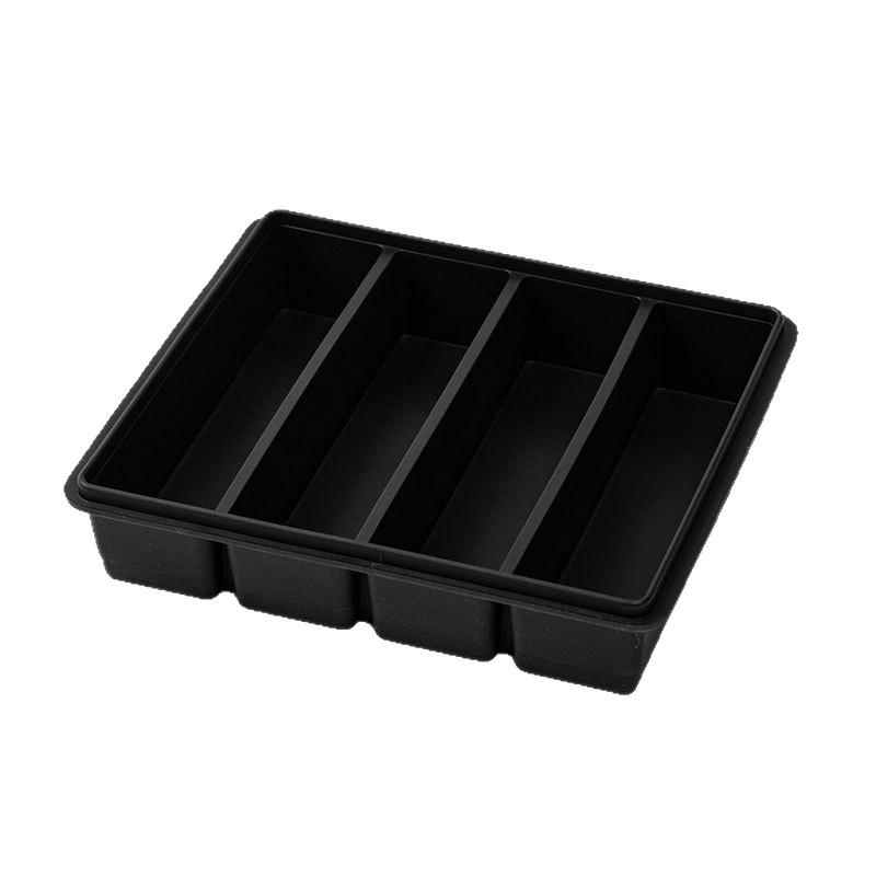 Thickened Silicone Ice Cube Tray with Lid - Easy Demold, Food Grade, Ideal for Baby Food & Large Ice Cubes