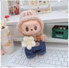 17cm Labubu Doll Vinyl Keychain: First & Second Gen Blind Box Clothes Collection