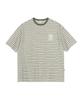 Yunibeoseugameonteu Ug Stripe Emblem T-Shirt_Olive