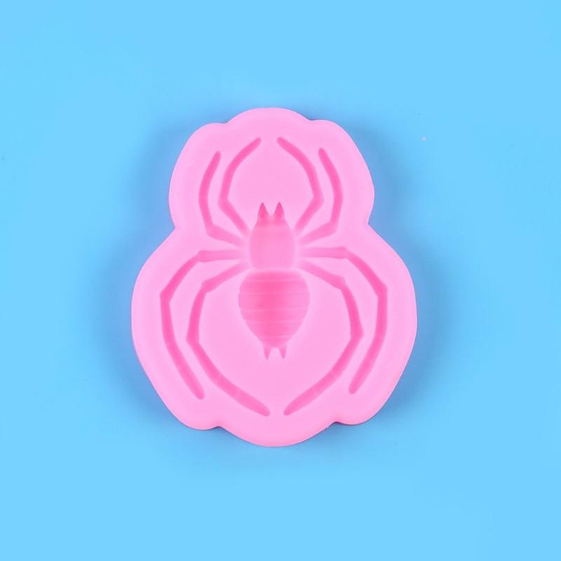 Spider- Silicone Mold Sugar Cake Mold Green Bean Cake Candy Mold Chocolate Ice Block French Dessert Cake Decorations