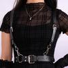 Damen Mode Leder Taillengürtel Formgebender Bund Körpergeschirr Gürtel Leder Hosenträger für Damen Gothic Kleidung Accessoire