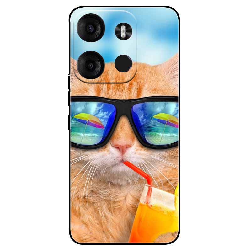 For Tecno Spark Go 2023 Case TPU Fashion Lovely Silicone Back Cover For Tecno Pop 7 Pro BF7 Funda Shockproof Pop7pro 7Pro Capa