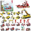 Hot Christmas Tree Building Blocks Toys Advent Calendar Gift Box 24Days Countdown Calendar Blind Box New Years Christmas Gift