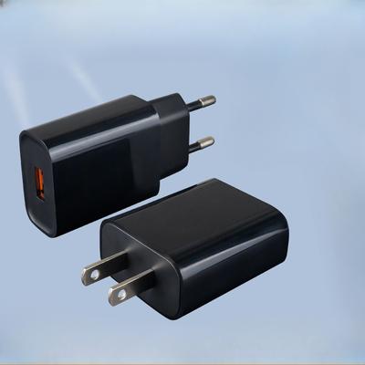 New QC3.0 Mobile Phone Fast Charger 18W Machine Adapter USB Port Mobile Phone Charging Head
