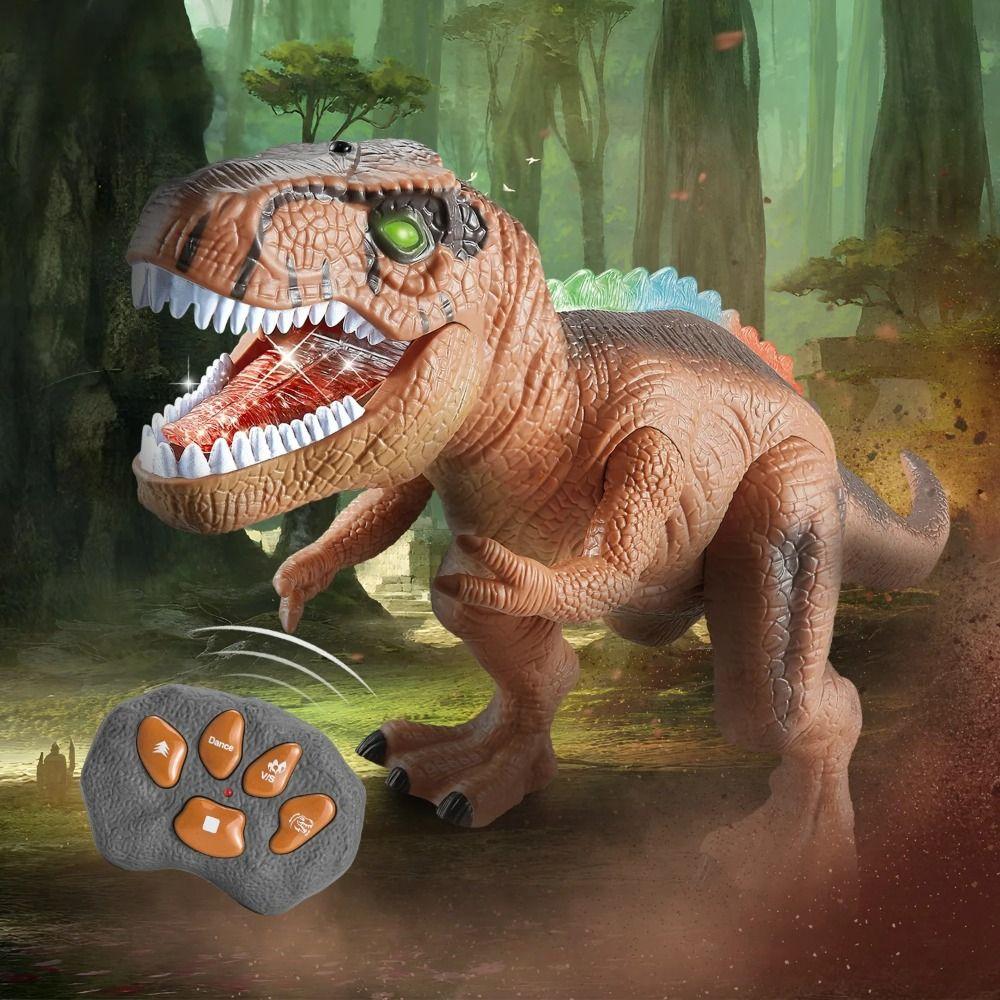 Models RC Dinosaur Car Toys Plastic Simulation T-Rex Toys  Kids Toddlers Children